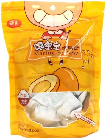 神丹 馋宝宝卤鸡蛋【虎皮鸡蛋】6颗独立包装 168g